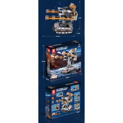 REOBRIX 99002 non  SÚNG PHÒNG KHÔNG bộ đồ chơi xếp lắp ráp ghép mô hình  STAR REVENGE ANTI-AIRCRAFT CONNON Kỹ Thuật Công Nghệ Cao Mô Hình Phương Tiện 850 khối