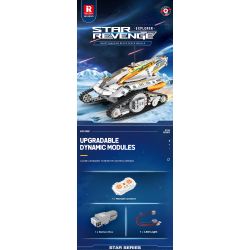 REOBRIX 99001 non  Ô TÔ HÀNG KHÔNG bộ đồ chơi xếp lắp ráp ghép mô hình  STAR REVENGE EXPLORER Kỹ Thuật Công Nghệ Cao Mô Hình Phương Tiện 700 khối