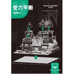 WANGE 6230 non  SANTORINI bộ đồ chơi xếp lắp ráp ghép mô hình Buildings 1372 khối