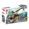 JIESTAR 51011 non  MÁY PHÁ HỦY ĐA CHỨC NĂNG bộ đồ chơi xếp lắp ráp ghép mô hình City Thành Phố 419 khối
