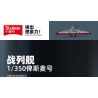 SLUBAN M38-B1102 B1102 1102 M38B1102 38-B1102 non  THIẾT GIÁP HẠM BISMARCK tỷ lệ 1:350 bộ đồ chơi xếp lắp ráp ghép mô hình Creator KMS BISMARCK Sáng Tạo 1849 khối