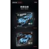乐伽智 8808 non  TĂNG TỐC APOLLO IE ROADSTER bộ đồ chơi xếp lắp ráp ghép mô hình  APOLLO IE SUPERCAR Kỹ Thuật Công Nghệ Cao Mô Hình Phương Tiện 1286 khối