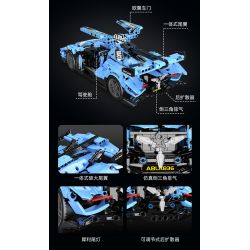 乐伽智 8808 non  TĂNG TỐC APOLLO IE ROADSTER bộ đồ chơi xếp lắp ráp ghép mô hình  APOLLO IE SUPERCAR Kỹ Thuật Công Nghệ Cao Mô Hình Phương Tiện 1286 khối