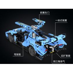 乐伽智 8808 non  TĂNG TỐC APOLLO IE ROADSTER bộ đồ chơi xếp lắp ráp ghép mô hình  APOLLO IE SUPERCAR Kỹ Thuật Công Nghệ Cao Mô Hình Phương Tiện 1286 khối