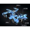 乐伽智 8808 non  TĂNG TỐC APOLLO IE ROADSTER bộ đồ chơi xếp lắp ráp ghép mô hình  APOLLO IE SUPERCAR Kỹ Thuật Công Nghệ Cao Mô Hình Phương Tiện 1286 khối