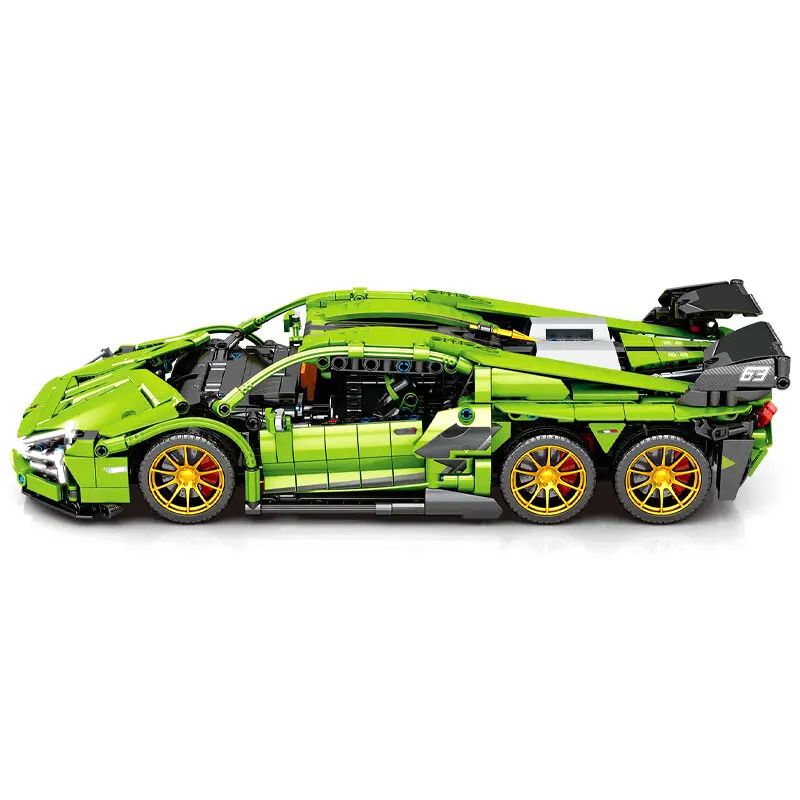 SEMBO 701001 non  BÒ XANH SÁU VÒNG bộ đồ chơi xếp lắp ráp ghép mô hình  Kỹ Thuật Công Nghệ Cao Mô Hình Phương Tiện 1475 khối