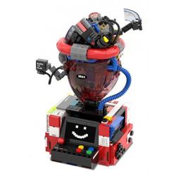 X AREA-X AX0035 0035 non  TRÁI TIM BỐC LỬA bộ đồ chơi xếp lắp ráp ghép mô hình Creator GAME START Sáng Tạo