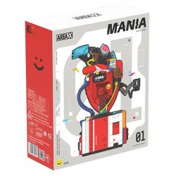 X AREA-X AX0035 0035 non  TRÁI TIM BỐC LỬA bộ đồ chơi xếp lắp ráp ghép mô hình Creator GAME START Sáng Tạo