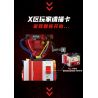 X AREA-X AX0035 0035 non  TRÁI TIM BỐC LỬA bộ đồ chơi xếp lắp ráp ghép mô hình Creator GAME START Sáng Tạo