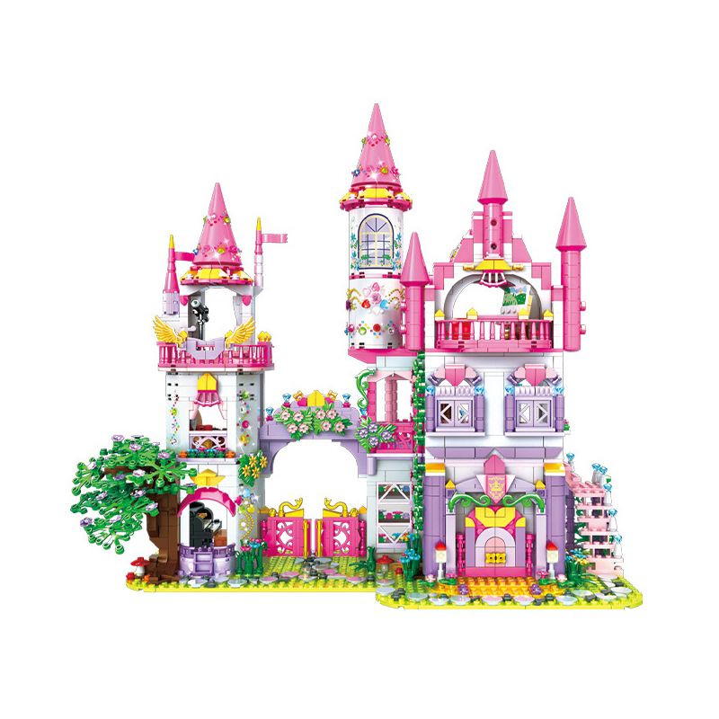 WOMA C0252 0252 non Lego LÂU ĐÀI EMMY bộ đồ chơi xếp lắp ráp ghép mô hình Girl FAIRY LAND Con Gái 1892 khối