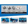 SEMBO 701963 non  BUGATTI SÁU BÁNH bộ đồ chơi xếp lắp ráp ghép mô hình  Kỹ Thuật Công Nghệ Cao Mô Hình Phương Tiện 1555 khối