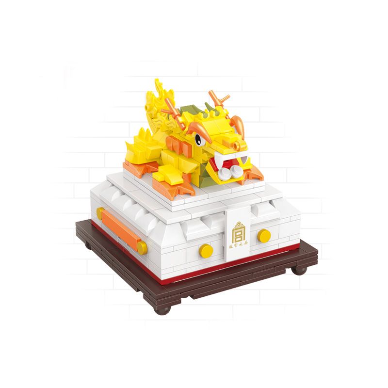 HAPPY BUILD SHINEYU XINYU YC-31001-1 31001-1 YC31001-1 non Lego HỘP LƯU TRỮ BAOYIN bộ đồ chơi xếp lắp ráp ghép mô hình Forbidden City Stationery Văn Phòng Phẩm Tử Cấm Thành 367 khối