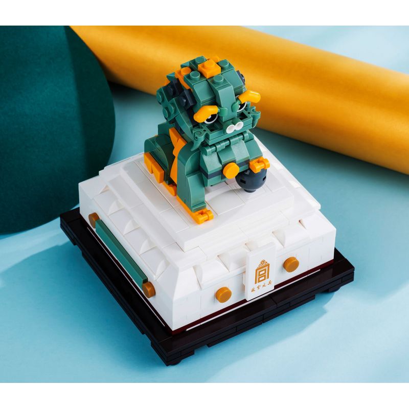 HAPPY BUILD SHINEYU XINYU YC-31001-1 31001-1 YC31001-1 non  HỘP LƯU TRỮ BAOYIN bộ đồ chơi xếp lắp ráp ghép mô hình Forbidden City Stationery Văn Phòng Phẩm Tử Cấm Thành 367 khối