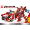 MINGDI K0238 0238 non  ĐỘI CHỮA CHÁY bộ đồ chơi xếp lắp ráp ghép mô hình Fire Rescure Cứu Hỏa 687 khối