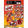 MINGDI K0238 0238 non  ĐỘI CHỮA CHÁY bộ đồ chơi xếp lắp ráp ghép mô hình Fire Rescure Cứu Hỏa 687 khối