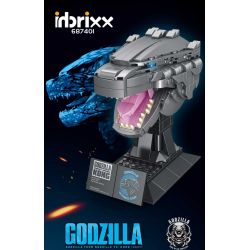 INBRIXX 687401 non  THẦN ZILLA bộ đồ chơi xếp lắp ráp ghép mô hình GODZILLA VS. KONG 379 khối