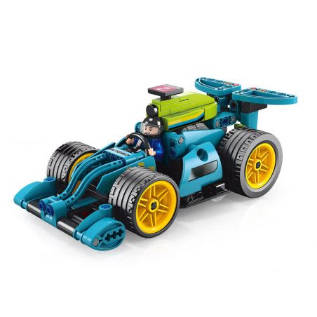 ACHKO 60032 non  ĐUA XE KHÁM PHÁ CÔNG NGHỆ F1 LÙI bộ đồ chơi xếp lắp ráp ghép mô hình  Kỹ Thuật Công Nghệ Cao Mô Hình Phương Tiện 209 khối