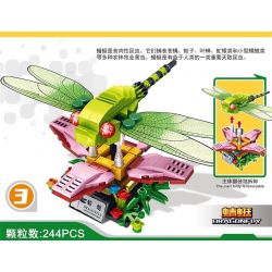 UP TO CD8045 8045 non  THẾ GIỚI CÔN TRÙNG 4 PHONG CÁCH bộ đồ chơi xếp lắp ráp ghép mô hình Creator INSECT WORLD Sáng Tạo 949 khối