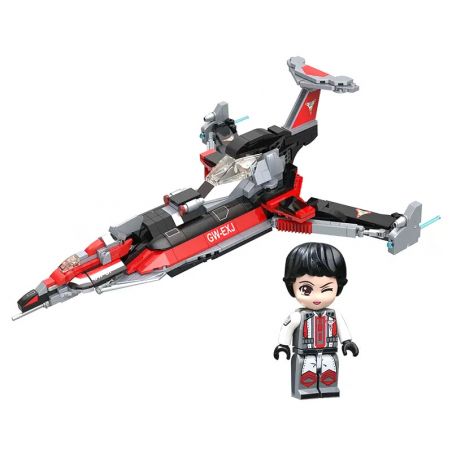 Enlighten 75040 Qman 75040 non  ULTRAMAN CHIẾN THẮNG FEIYAN EX-J bộ đồ chơi xếp lắp ráp ghép mô hình Vệ Binh Vũ Trụ Siêu Nhân Điện Quang
