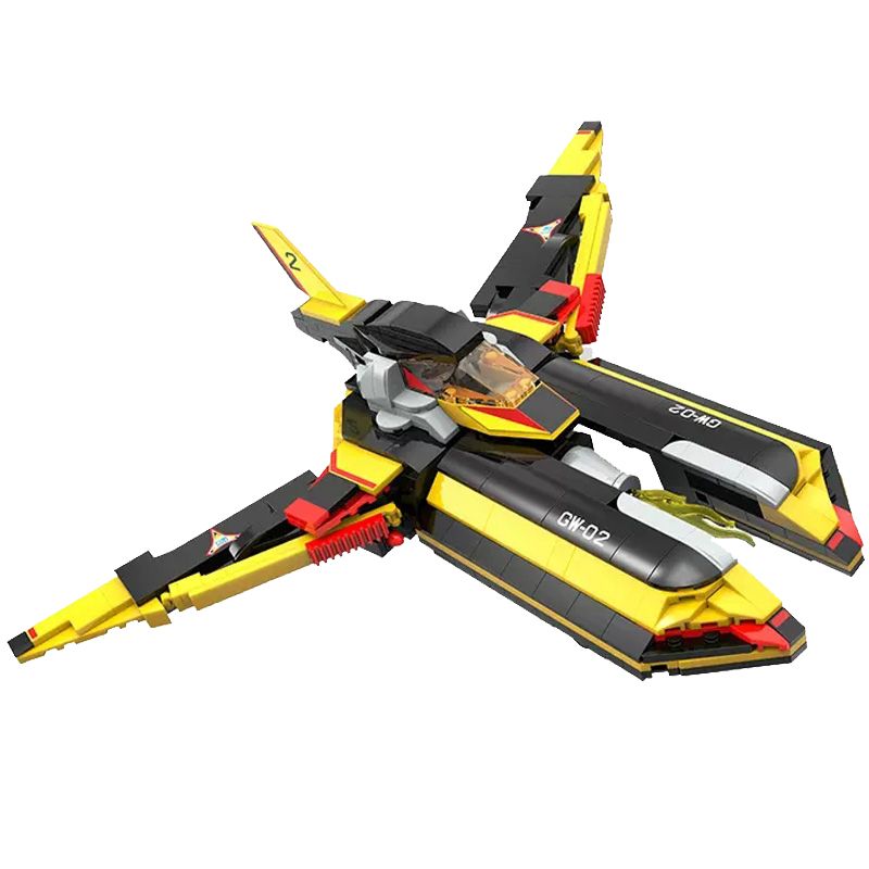 Enlighten 75038 Qman 75038 non  CHIẾN THẮNG NUỐT CHỬNG 2 bộ đồ chơi xếp lắp ráp ghép mô hình Ultraman Vệ Binh Vũ Trụ Siêu Nhân Điện Quang 510 khối