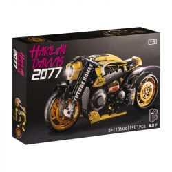 K BOX 10506 non  ĐIỆN TỬ 2077 tỷ lệ 1:5 bộ đồ chơi xếp lắp ráp ghép mô hình  HARILAY DAVVIS 2077 Kỹ Thuật Công Nghệ Cao Mô Hình Phương Tiện 1981 khối