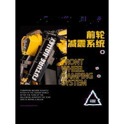 K BOX 10506 non  ĐIỆN TỬ 2077 tỷ lệ 1:5 bộ đồ chơi xếp lắp ráp ghép mô hình  HARILAY DAVVIS 2077 Kỹ Thuật Công Nghệ Cao Mô Hình Phương Tiện 1981 khối