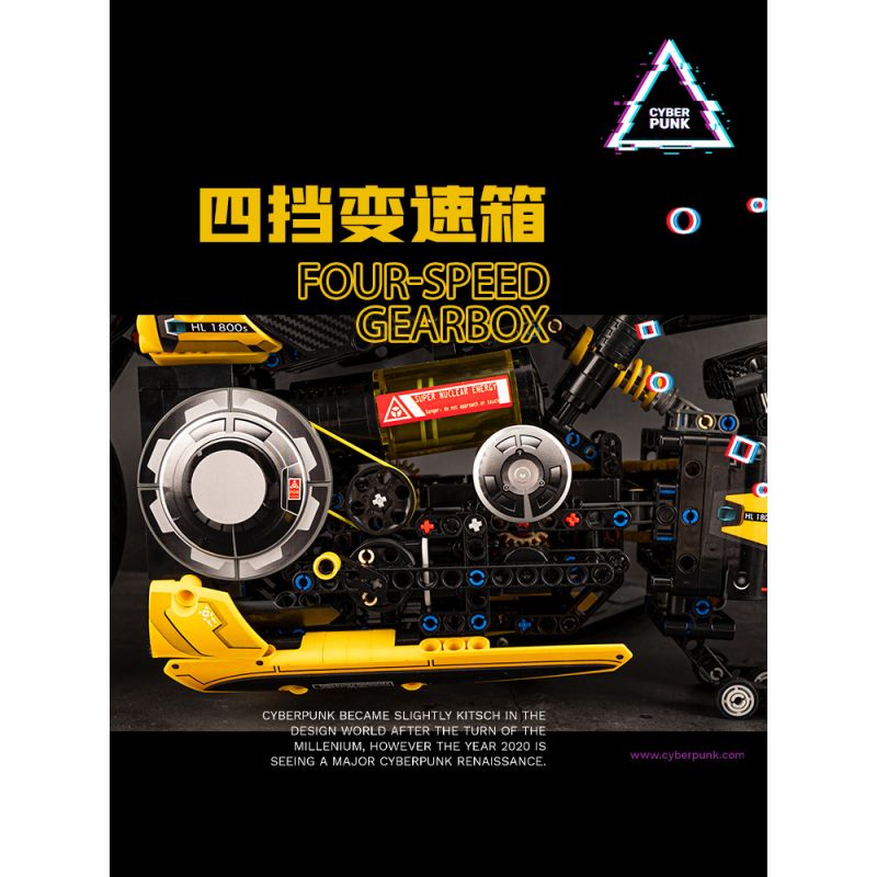 K BOX 10506 non  ĐIỆN TỬ 2077 tỷ lệ 1:5 bộ đồ chơi xếp lắp ráp ghép mô hình  HARILAY DAVVIS 2077 Kỹ Thuật Công Nghệ Cao Mô Hình Phương Tiện 1981 khối