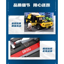 Enlighten 75037 Qman 75037 non  CHIM ÉN CHIẾN THẮNG 1 bộ đồ chơi xếp lắp ráp ghép mô hình Ultraman Vệ Binh Vũ Trụ Siêu Nhân Điện Quang 470 khối