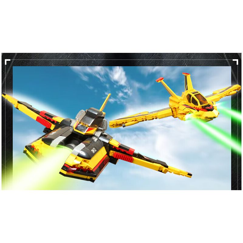 Enlighten 75037 Qman 75037 non  CHIM ÉN CHIẾN THẮNG 1 bộ đồ chơi xếp lắp ráp ghép mô hình Ultraman Vệ Binh Vũ Trụ Siêu Nhân Điện Quang 470 khối