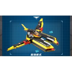 Enlighten 75037 Qman 75037 non  CHIM ÉN CHIẾN THẮNG 1 bộ đồ chơi xếp lắp ráp ghép mô hình Ultraman Vệ Binh Vũ Trụ Siêu Nhân Điện Quang 470 khối