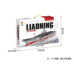 PanlosBrick 688011 Panlos Brick 688011 non  HÀNG KHÔNG MẪU HẠM LIÊU NINH bộ đồ chơi xếp lắp ráp ghép mô hình Military Army Quân Sự Bộ Đội 3094 khối