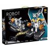 PanlosBrick 675004 Panlos Brick 675004 non  ROBOT THÔNG MINH MARS ROVER 2 THAY ĐỔI bộ đồ chơi xếp lắp ráp ghép mô hình 739 khối