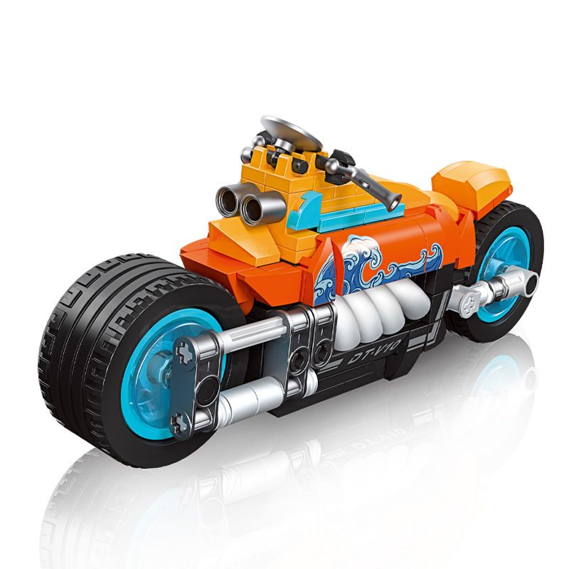 JIESTAR 92305 non Lego ĐUA XE NHỰA ĐƯỜNG DODGE TOMAHAWK V10 bộ đồ chơi xếp lắp ráp ghép mô hình 245 khối