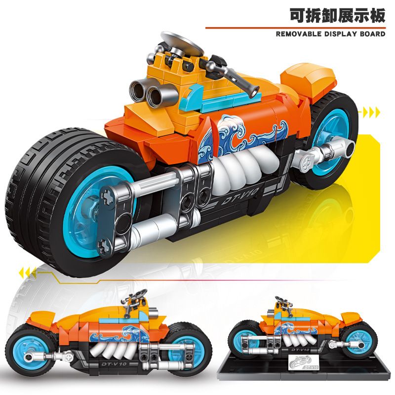 JIESTAR 92305 non  ĐUA XE NHỰA ĐƯỜNG DODGE TOMAHAWK V10 bộ đồ chơi xếp lắp ráp ghép mô hình 245 khối JIESTAR 92305 non  ĐUA XE NHỰA ĐƯỜNG DODGE TOMAHAWK V10 bộ đồ chơi xếp lắp ráp ghép mô hình 245 khối