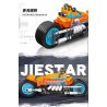 JIESTAR 92305 non  ĐUA XE NHỰA ĐƯỜNG DODGE TOMAHAWK V10 bộ đồ chơi xếp lắp ráp ghép mô hình 245 khối