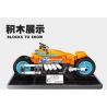 JIESTAR 92305 non  ĐUA XE NHỰA ĐƯỜNG DODGE TOMAHAWK V10 bộ đồ chơi xếp lắp ráp ghép mô hình 245 khối