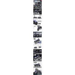 JIESTAR 92302 non  NHỰA ĐƯỜNG BENDA BD300-15 bộ đồ chơi xếp lắp ráp ghép mô hình 253 khối