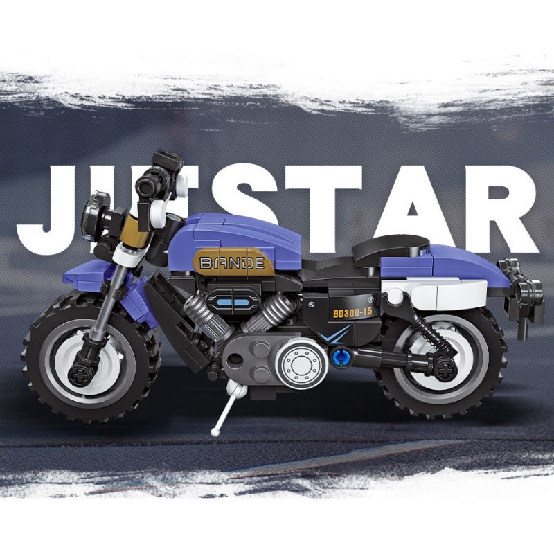 JIESTAR 92302 non  NHỰA ĐƯỜNG BENDA BD300-15 bộ đồ chơi xếp lắp ráp ghép mô hình 253 khối