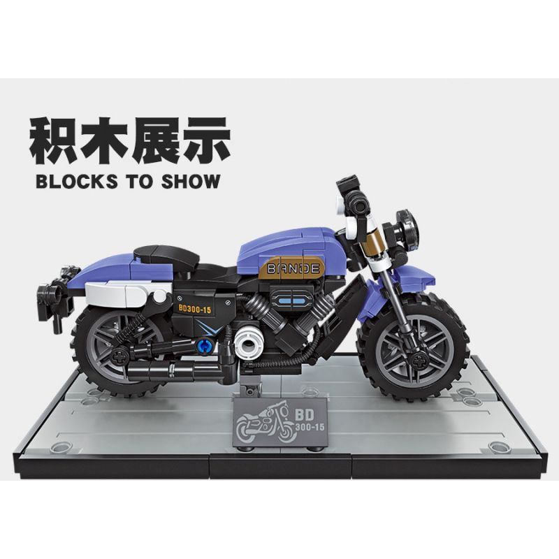 JIESTAR 92302 non  NHỰA ĐƯỜNG BENDA BD300-15 bộ đồ chơi xếp lắp ráp ghép mô hình 253 khối