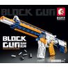 SEMBO 702970 non  SÚNG TRƯỜNG TẤN CÔNG bộ đồ chơi xếp lắp ráp ghép mô hình 1444 khối