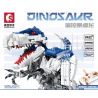 SEMBO 730001 non  RỒNG BẠO CHÚA ĐIỀU KHIỂN TỪ XA bộ đồ chơi xếp lắp ráp ghép mô hình  DINOSAUR Kỹ Thuật Công Nghệ Cao Mô Hình Phương Tiện 1374 khối