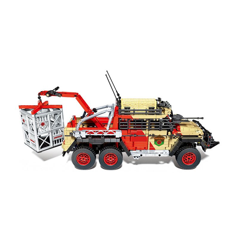 SEMBO 701039 non  THAY ĐỔI XE ĐỊA HÌNH THỢ SĂN CỔ ĐIỆN tỷ lệ 1:14 bộ đồ chơi xếp lắp ráp ghép mô hình  Kỹ Thuật Công Nghệ Cao Mô Hình Phương Tiện 2453 khối