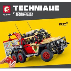 SEMBO 701039 non  THAY ĐỔI XE ĐỊA HÌNH THỢ SĂN CỔ ĐIỆN tỷ lệ 1:14 bộ đồ chơi xếp lắp ráp ghép mô hình  Kỹ Thuật Công Nghệ Cao Mô Hình Phương Tiện 2453 khối