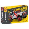 SEMBO 701038 non  XE ĐỊA HÌNH PIONEER NGUYÊN BẢN 1:14 tỷ lệ 1:14 bộ đồ chơi xếp lắp ráp ghép mô hình  Kỹ Thuật Công Nghệ Cao Mô Hình Phương Tiện 1614 khối
