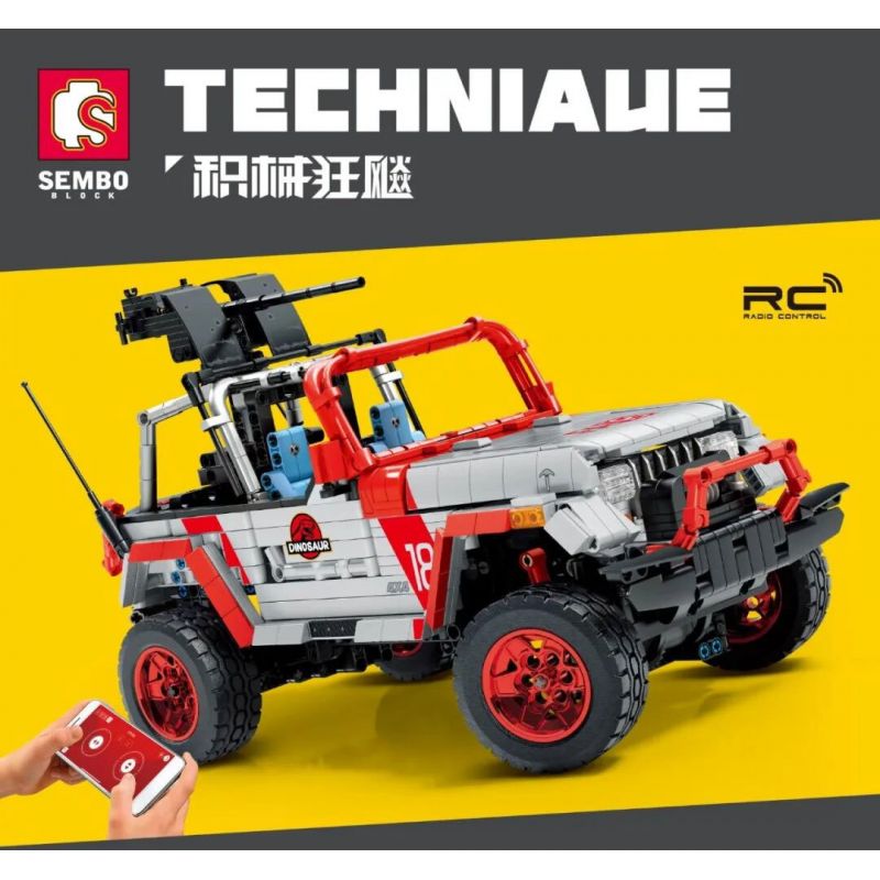 SEMBO 701038 non  XE ĐỊA HÌNH PIONEER NGUYÊN BẢN 1:14 tỷ lệ 1:14 bộ đồ chơi xếp lắp ráp ghép mô hình  Kỹ Thuật Công Nghệ Cao Mô Hình Phương Tiện 1614 khối