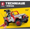 SEMBO 701038 non  XE ĐỊA HÌNH PIONEER NGUYÊN BẢN 1:14 tỷ lệ 1:14 bộ đồ chơi xếp lắp ráp ghép mô hình  Kỹ Thuật Công Nghệ Cao Mô Hình Phương Tiện 1614 khối