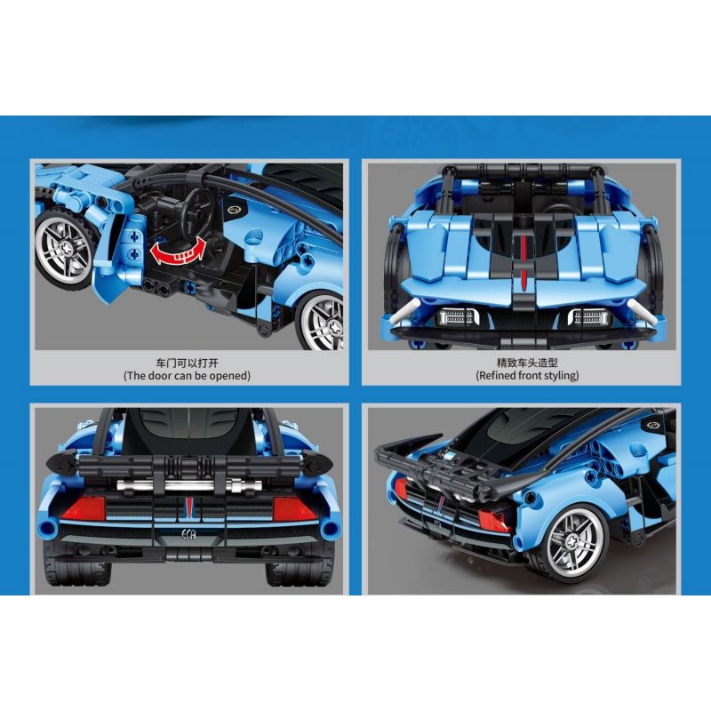 SEMBO 701053 non  THỜI VĨNH DIÊU tỷ lệ 1:18 bộ đồ chơi xếp lắp ráp ghép mô hình  Kỹ Thuật Công Nghệ Cao Mô Hình Phương Tiện 433 khối