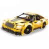 K BOX 10244 non  XE BENTLEY tỷ lệ 1:14 bộ đồ chơi xếp lắp ráp ghép mô hình SPEED&FURIOUS 1455 khối