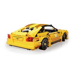 K BOX 10244 non  XE BENTLEY tỷ lệ 1:14 bộ đồ chơi xếp lắp ráp ghép mô hình SPEED&FURIOUS 1455 khối