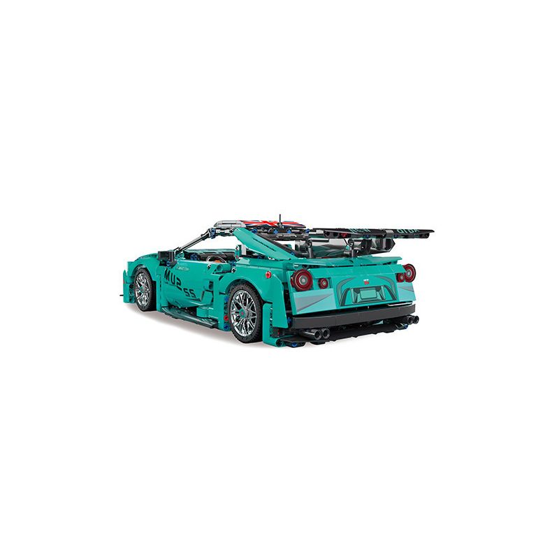 K BOX 10229 non  MÁY MÓC HOÀNH HÀNH NISSAN GT-R tỷ lệ 1:14 bộ đồ chơi xếp lắp ráp ghép mô hình SPEED&FURIOUS 1425 khối